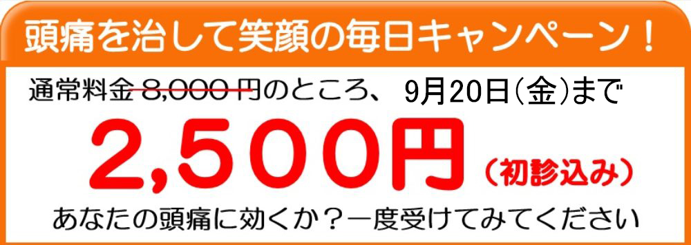 初診込2,500円