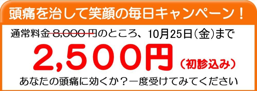 本気で頭痛を治そう